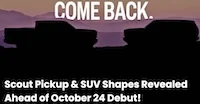 2026 scoutev pick up suv shapes.webp