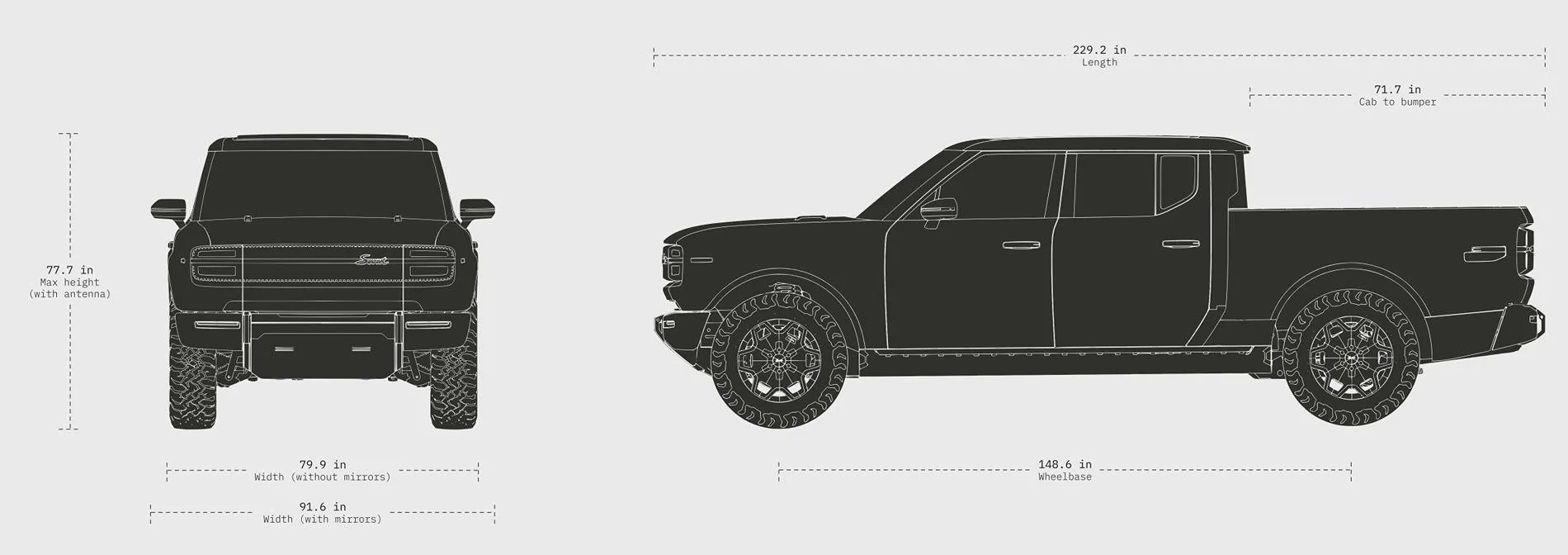 2027 Scout Terra Pickup Dimensions Length Width Height Update.webp