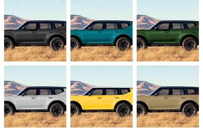 2027-2028 Scout EV Traveler SUV Colors (Assorted Previews)