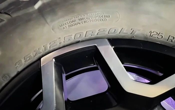 35" Tire Size on 2027 Scout concepts were 35x12.50R20 (KO3 BFGoodrich)