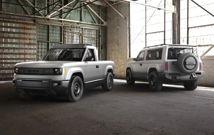 SLATE Truck Debuts! Convertible From Pickup to SUV. Priced Under $20K With Federal Incentive