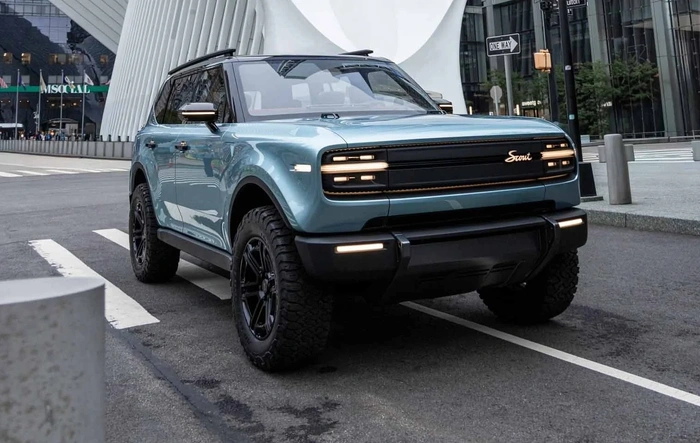 Scout has 160K Reservations (87% Harvester EREV Hybrid). CEO says first delivery in 2028